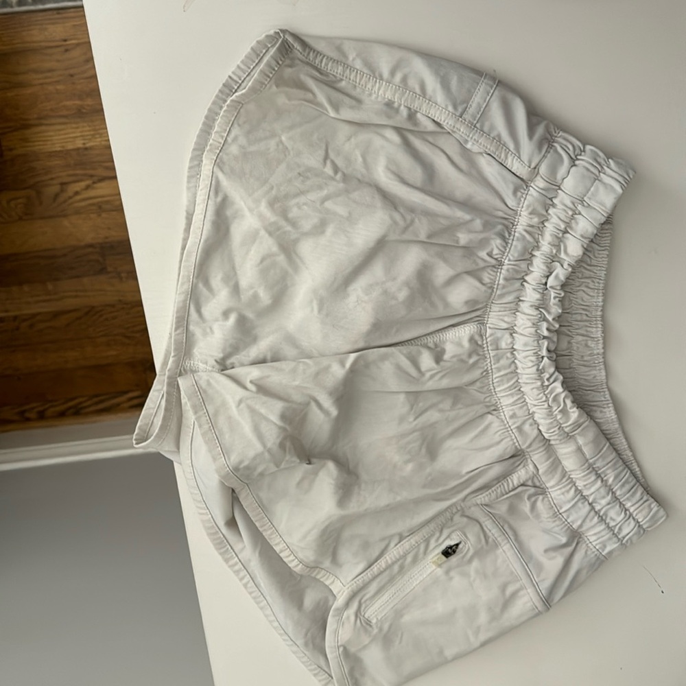 White vintage lululemon shorts